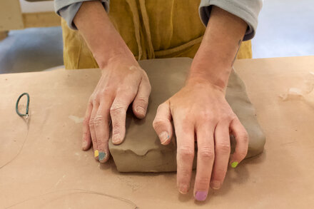 Pottery workshops like those at the Watershed Center for Ceramic Arts in Maine are filling up with people who want to connect with others instead of screens.