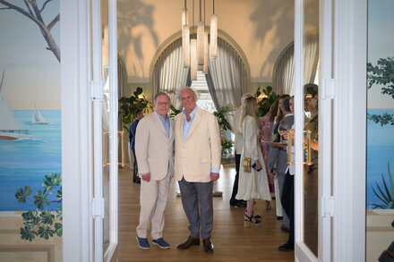 David Zaslav, who is now one of the top executives in the entertainment world, mingled with Scarlett Johansson, Leonardo DiCaprio and Martin Scorsese at a lavish soiree.