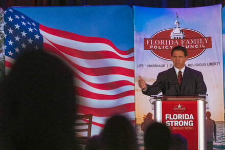 The Republican presidential candidate’s announcement on Twitter had a high of about 300,000 concurrent listeners during the event and a total of 3.4 million listeners as of Thursday.