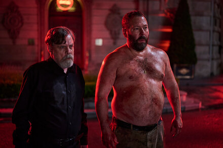 In a movie extrapolated from one of his stand-up bits, Bert Kreischer is dragged to Russia to face a gory but still comedic reckoning.