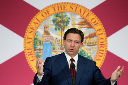 Gov. Ron DeSantis of Florida vowed to repeal the First Step Act, a Trump-era criminal justice law, if elected president. He called it “basically a jailbreak bill.”