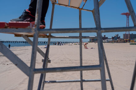 Despite pay increases and efforts to simplify the notoriously difficult swim test, New York’s lifeguard shortage is dire. The city says the lifeguard unions are partly to blame.