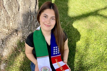 A high school senior sued a Colorado school district after she was told she could not wear the sash celebrating her heritage at her commencement ceremony.