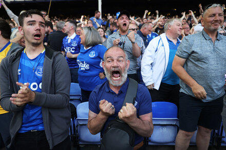 A win on the final day of the season kept Everton in the Premier League and relegated Leicester and Leeds. But those results, sadly, are subject to change.