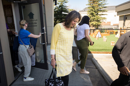An election in Alberta will be a test of a premier who has said that she models her politics after those of prominent right-wing U.S. politicians.
