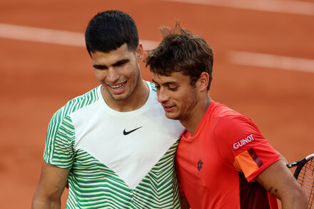Little-known players learned humbling lessons when they drew Carlos Alcaraz and Novak Djokovic in the first round of the French Open.