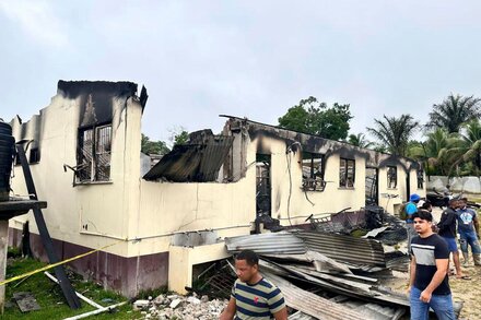 Investigators have accused the 15-year-old student of starting the blaze in anger after her mobile phone was confiscated.