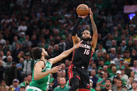 The Heat are just the second eighth seed to reach the N.B.A. championship series. They beat Boston, the No. 2 seed, in the Eastern Conference finals.