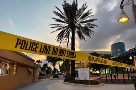 Gunfire erupted in a dispute between two groups at the Hollywood Beach Broadwalk, as crowds strolled by the stretch of beachfront near shops, restaurants and hotels.