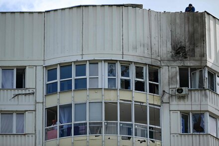 Russia’s Defense Ministry said that at least eight drones had targeted Moscow and the surrounding region.
