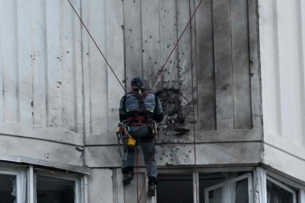 Drone attacks on Moscow.
