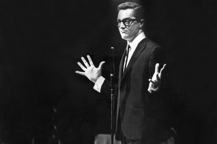 He built his act on making fun of his Italian American heritage. He later publicly insulted stars he had worked with, including Frank Sinatra and Howard Stern.