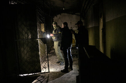 Ukraine has charged four members of Russia’s National Guard with war crimes in Kherson. The four acted with such impunity, the authorities say, they did not mask their identities.