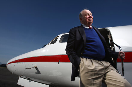 His cockpit warning system, which alerts the crew if an aircraft is heading toward a mountain, a building or the ocean, has saved thousands of lives.