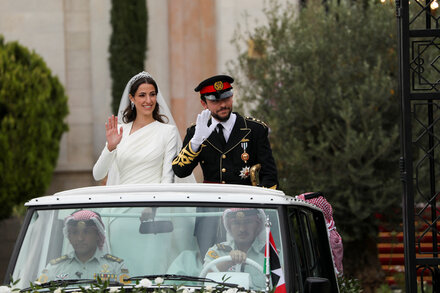 Jill Biden and a whole lot of royals from around the world made for a study in modest chic at the wedding of Hussein, the crown prince of Jordan, to Rajwa Al Saif.