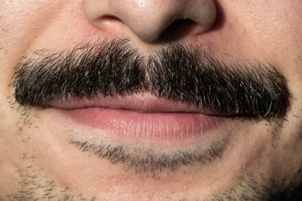 Why does every man who catches your eye have a mustache?