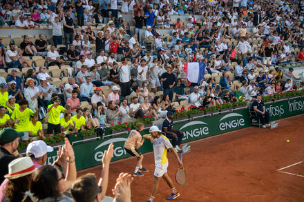 The French Open’s signature is the near-limitless abandon with which the French fans unite behind anyone who plays under the bleu-blanc-rouge.