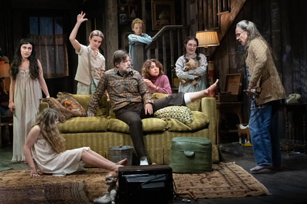 A new play about a sisterhood of sorrows brings something scary to the stage, but is delivering shocks and icks enough?