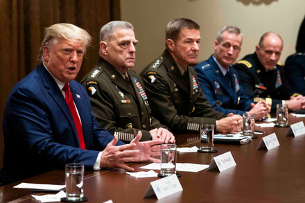 Prosecutors issued a subpoena for a description of military options for Iran mentioned by the former president during an interview. But Mr. Trump’s legal team could find no such document.