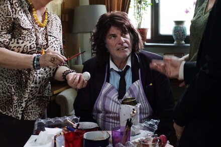 He played a prankster and adoring father in “Toni Erdmann,” the 2016 film comedy that made him an international star, but he had long been a celebrity at home.