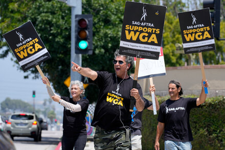 The vote does not guarantee a walkout. The actors and studios will begin negotiations on Wednesday.