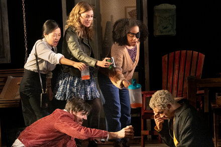 In his haunting new play, Branden Jacobs-Jenkins updates the reunion genre with too much jungle juice and an otherworldly visitor.