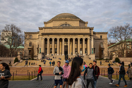 The Ivy League school said it would no longer share data with the college guide, the first major university to do so. Its relationship with U.S. News has been up and down.