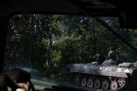 Signs of a counteroffensive in Ukraine.
