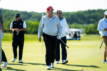The new alliance between the PGA Tour and LIV Golf is the latest example of how the former president’s relationship with Saudi Arabia has yielded gains, and criticism, for both.