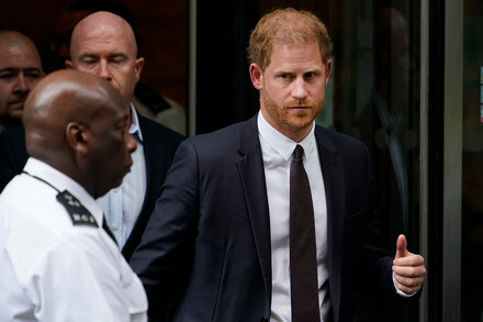 The self-exiled British prince did not mince words as he finally got his day in court.