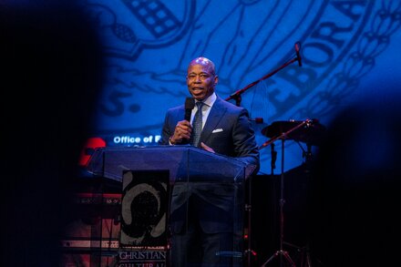 Despite Mayor Eric Adams’s multiple claims that he had sold an apartment to an ex-girlfriend, he filed financial disclosure forms showing he still owns it.