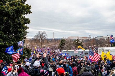 The Justice Department also charged the Long Island man with assaulting a news photographer, in the latest reminder that the authorities are continuing to find rioters who assaulted the Capitol.