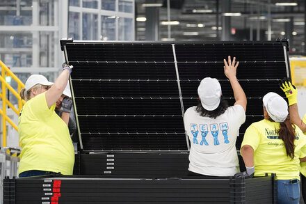 The Inflation Reduction Act contains tax breaks for solar and wind companies to buy American equipment. Qualifying won’t be easy.