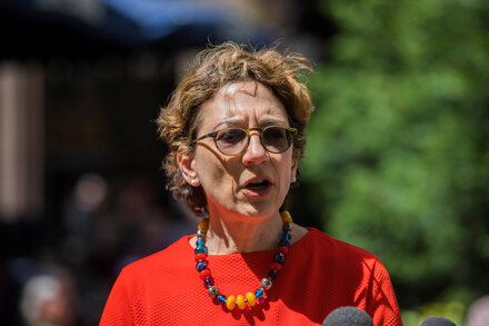 Polly Trottenberg, the deputy transportation secretary, will lead the Federal Aviation Administration on an interim basis after the departure of the agency’s acting leader, Billy Nolen.