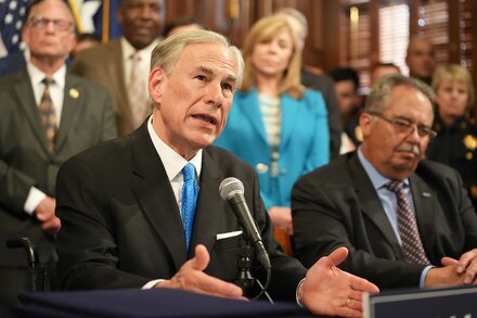 Gov. Greg Abbott said the state will put a 1,000-foot string of buoys in the middle of the Rio Grande to deter migrants from entering the United States.