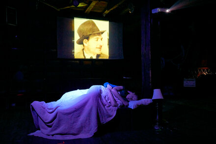An adaptation of Miller’s 1950 screenplay about a Red Hook longshoreman’s killing gets its first American staging aboard the Waterfront Museum.