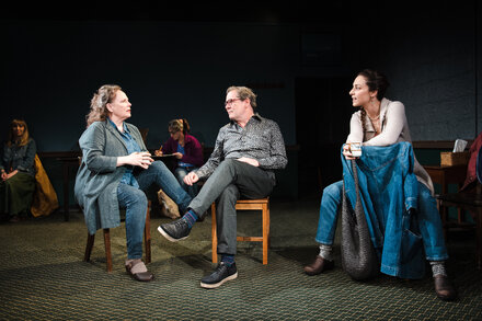 In Abe Koogler’s latest play, melancholy islanders try to band together to investigate where their beloved orcas have gone.