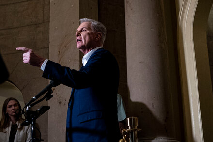 The House speaker attempted to strike a careful balance: he could lose conservatives’ votes but could not afford to reach a deal that so infuriated the far right that they would move to oust him.