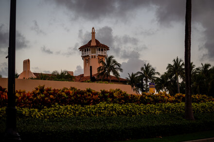 Investigators are trying to determine if there was any attempt to obstruct them from getting access to footage from a security camera near the room where classified material was stored.