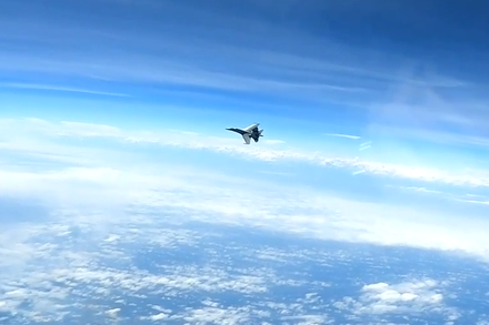 In a maneuver the U.S. military called “unnecessarily aggressive,” a Chinese jet flew past an American spy plane and forced it to fly through the jet’s wake.