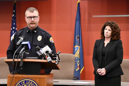 A 33-year-old man was also injured in the shooting outside of a house in Lebanon, Pa., about 80 miles northwest of Philadelphia, the police said.