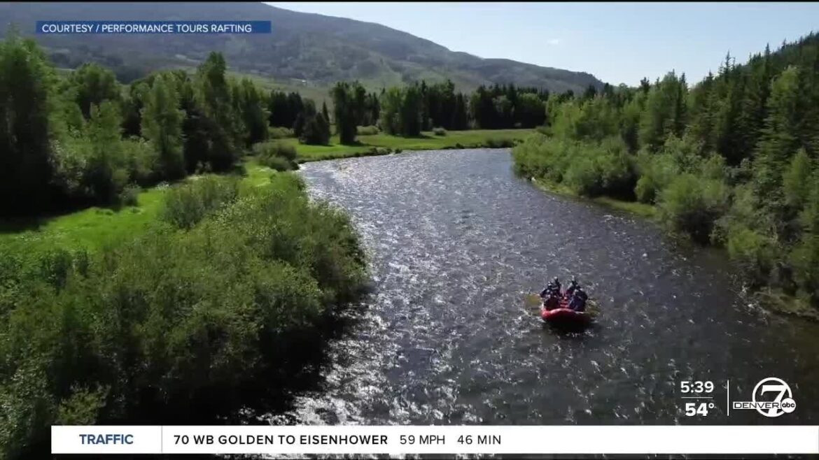 A rare rafting tour on Blue River north of Silver Sorn is being held!