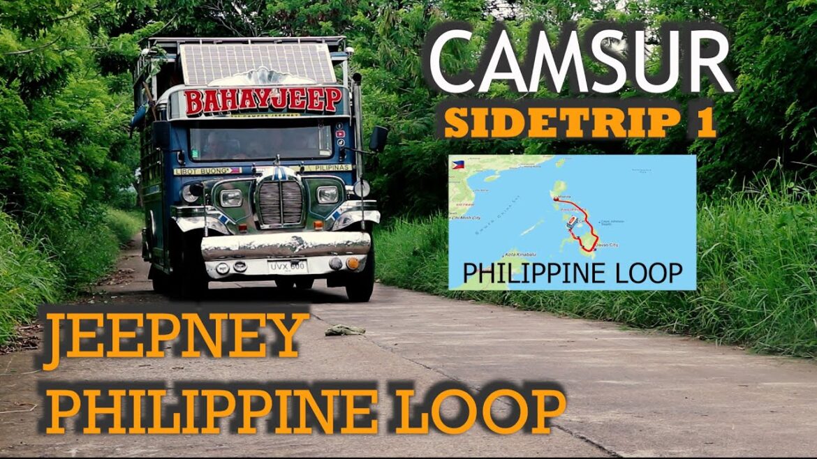 Mobile Home Jeepney Philippine Loop -Side Trip #1