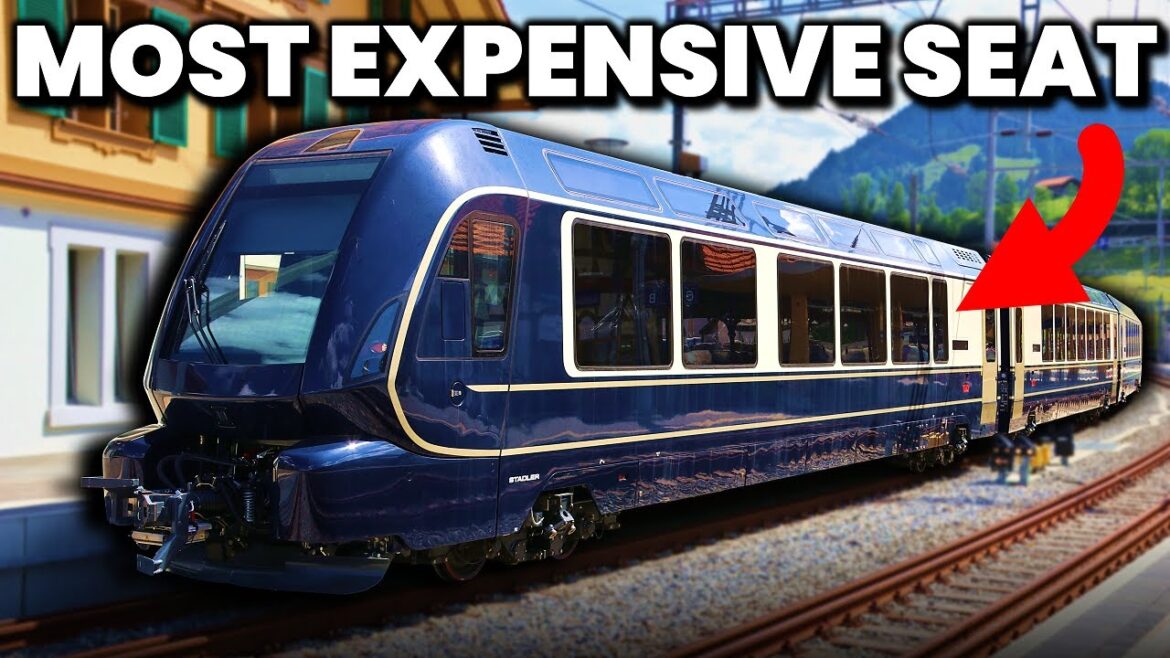 Introduced [Prestige class] by Switzerland’s latest luxury train! -GoldenPass Express