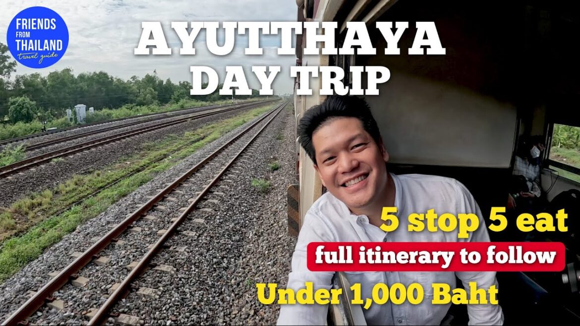 Ayutthaya sightseeing for only $ 30 from Bangkok! An incredible day trip in Thailand!