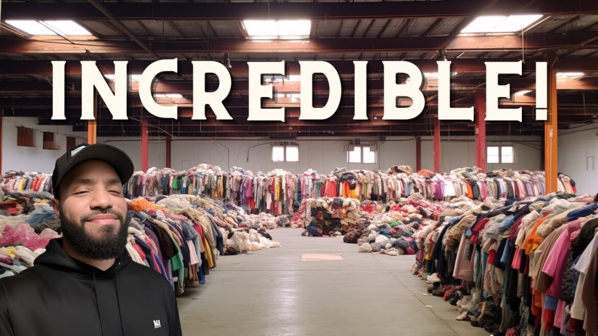 I went to Goodwill Bins! Aim for 6 -digit income in salvage style!
