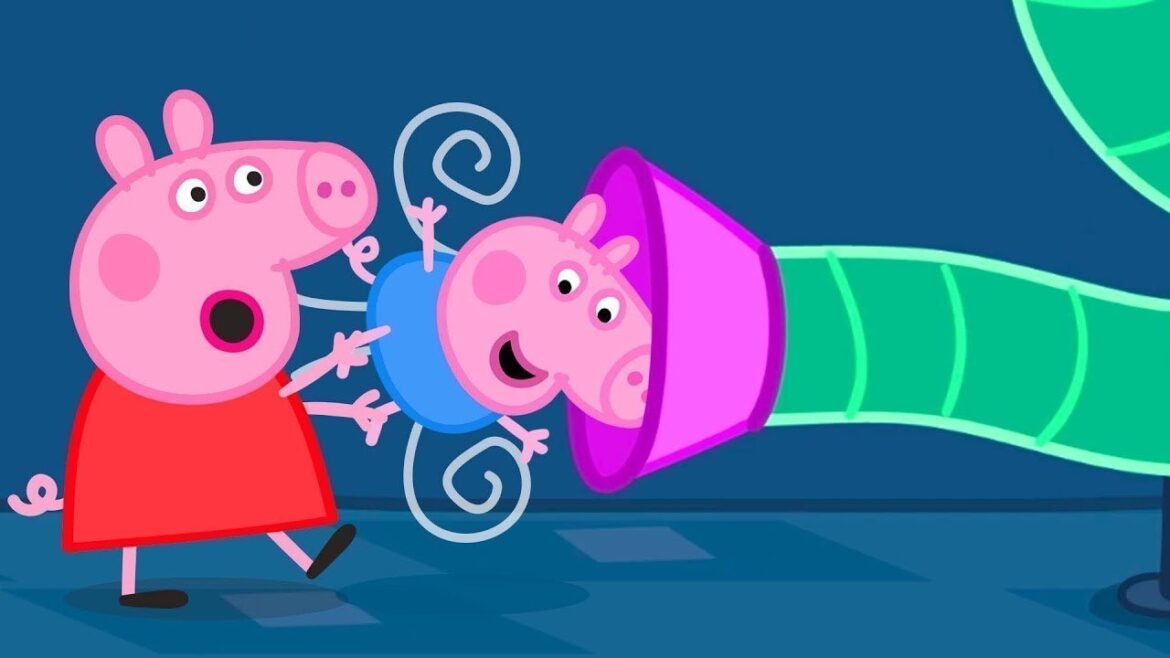 Peppa Pig and play friends on a scientific journey!  Peppa Pig’s great adventure!