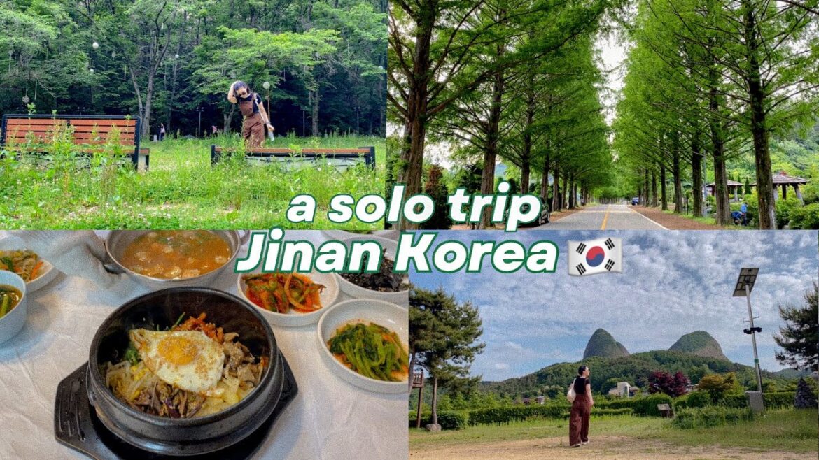 I visited Korean rural 진안 (Chinan) for the first time! -SUNNYVLOG 산 travel blog