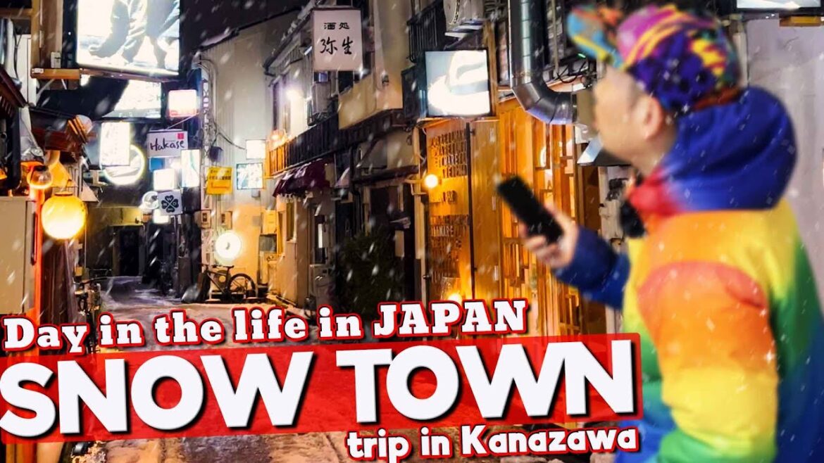 [VLOG] Husband’s 1st -Snow trip in Kanazawa  [Japan]
