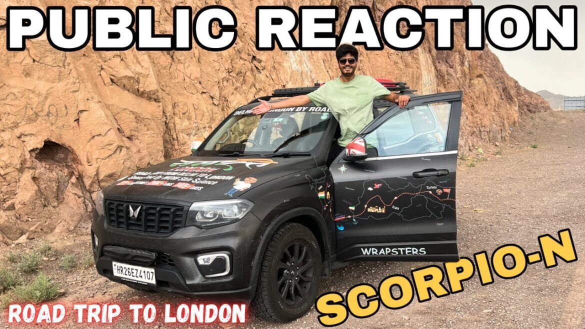Enthusiasm for Scorpion in Iran  | Road trip to London  | Episode: 26 (त London)